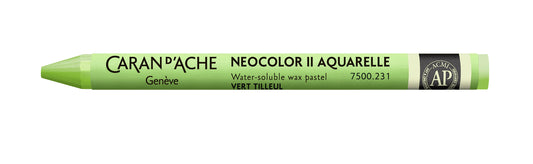 Caran d'Ache Neocolor II Water-Soluble Wax Pastel 231 Lime Green