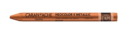 Caran d'Ache Neocolor II Water-Soluble Wax Pastel 497 Bronze