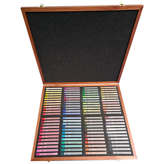 Mungyo Gallery Semi-Hard Pastel 96 Wooden Set