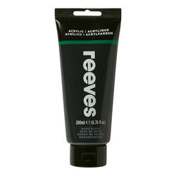 Reeves Acrylic Colour 200ml Mars Black