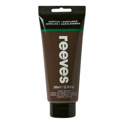 Reeves Acrylic Colour 200ml Raw Umber