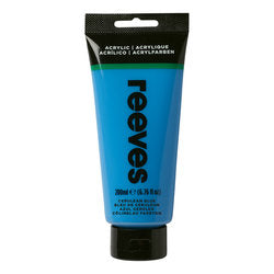 Reeves Acrylic Colour 200ml Cerulean Blue