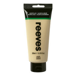 Reeves Acrylic Colour 200ml Sand