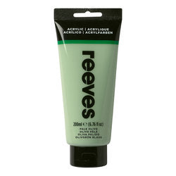 Reeves Acrylic Colour 200ml Pale Olive