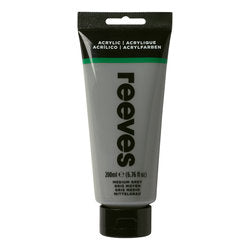 Reeves Acrylic Colour 200ml Medium Grey