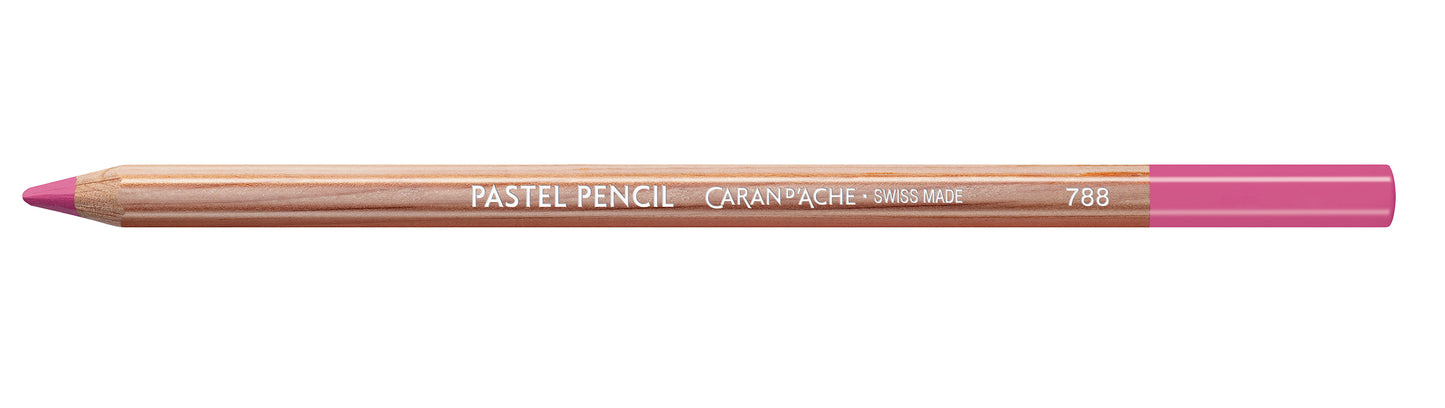 Caran d'Ache Pastel Pencil 350 Purplish Red