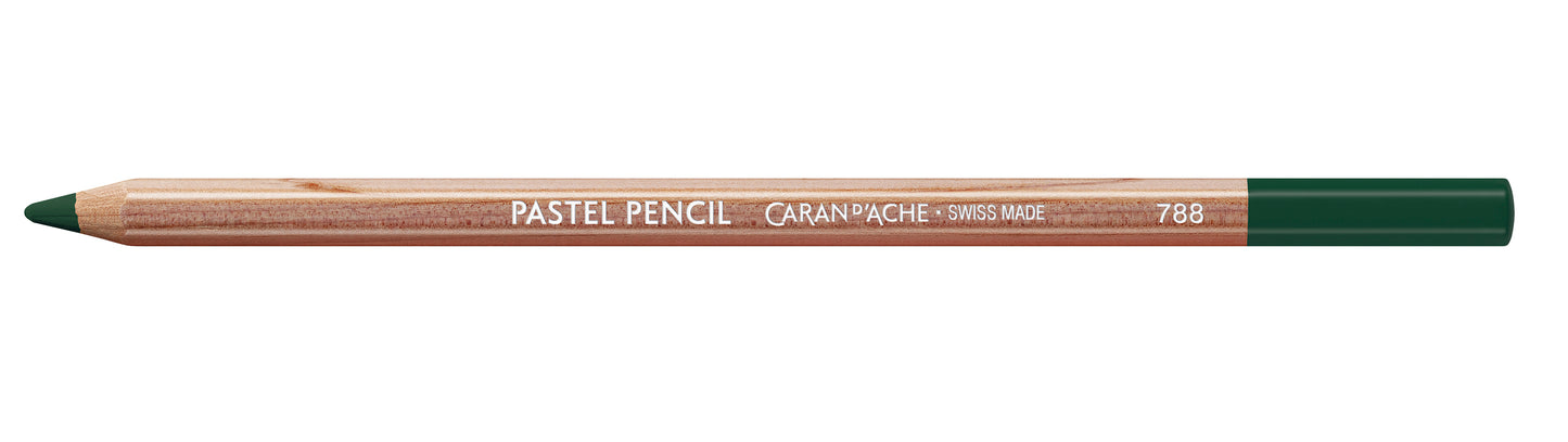 Caran d'Ache Pastel Pencil 718 Middle Phthalo Green