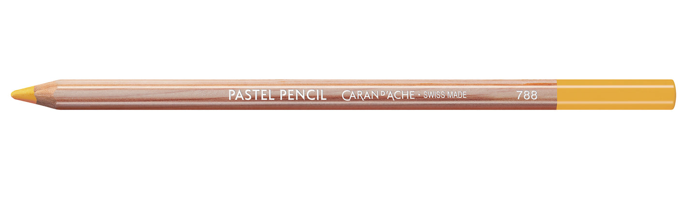 Caran d'Ache Pastel Pencil 820 Golden Bismuth Yellow