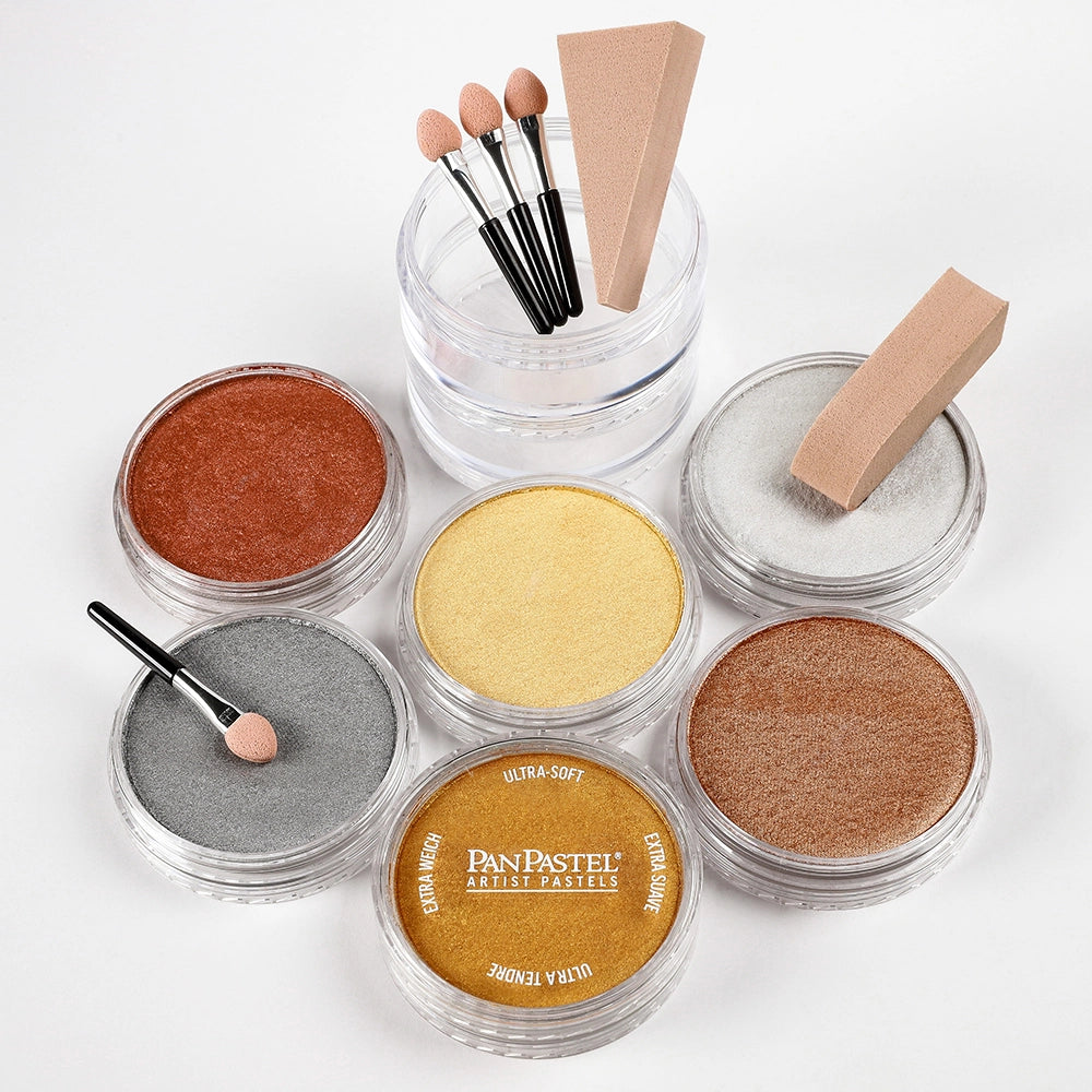 PanPastel 6 Metallic Colors 1 Lid Set