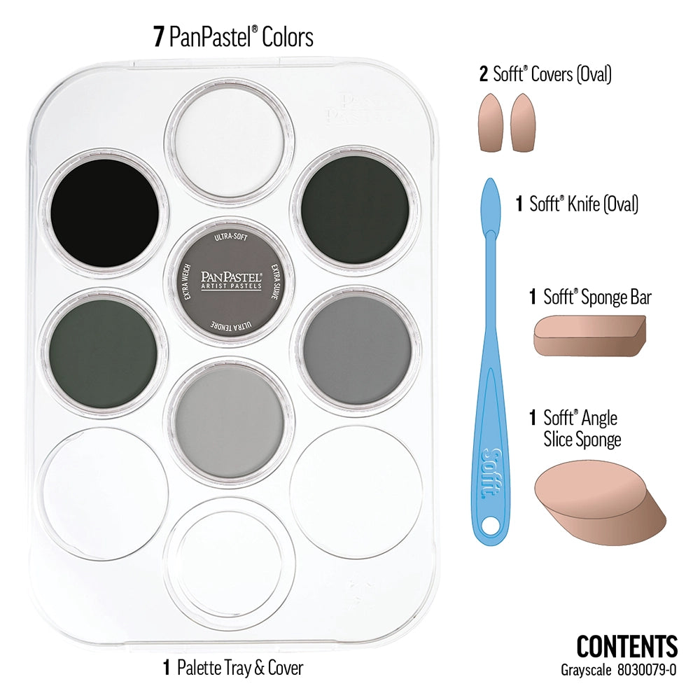 PanPastel 7 Grayscale Set