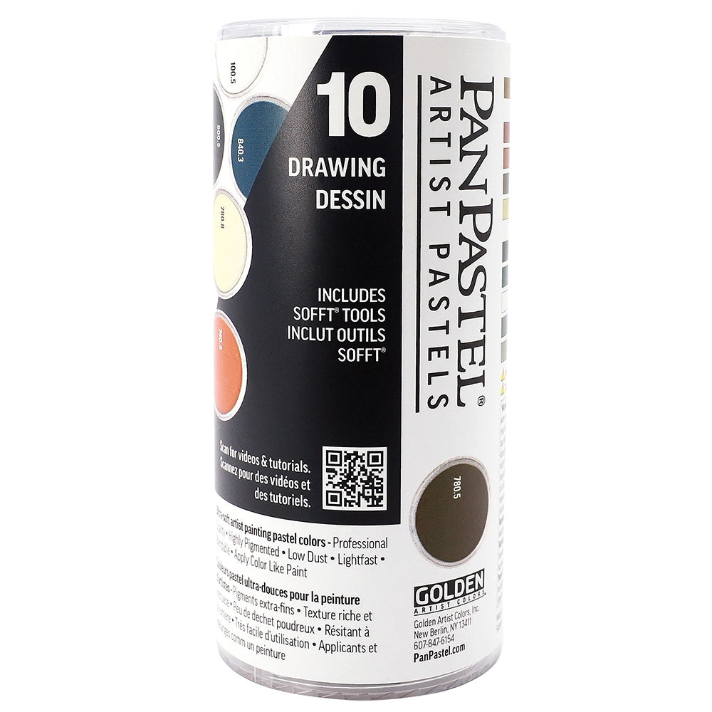 PanPastel 10 Drawing 1 Lid Set