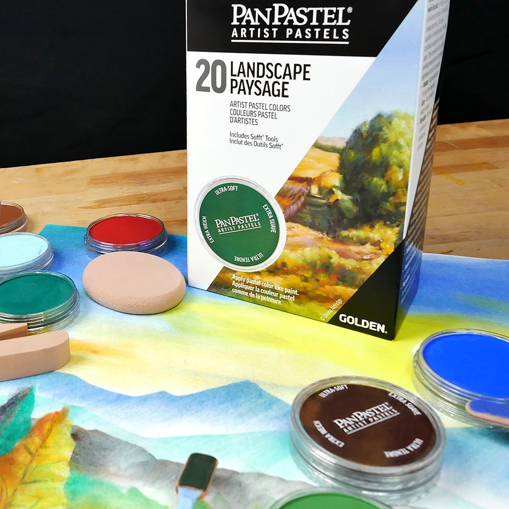 PanPastel 20 Landscape 2 Lid Set