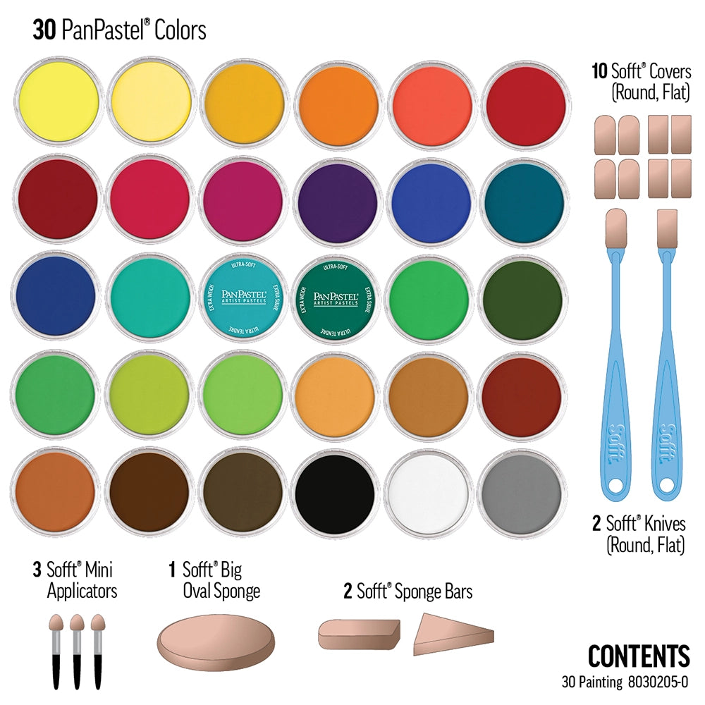 PanPastel 30 Colour 2 Lid Set – Painting Pure Colours
