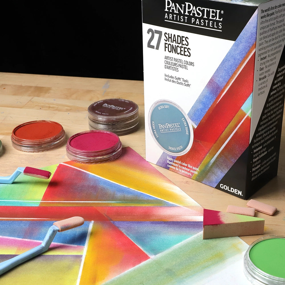 PanPastel 27 Colour 2 Lid Set - Shades
