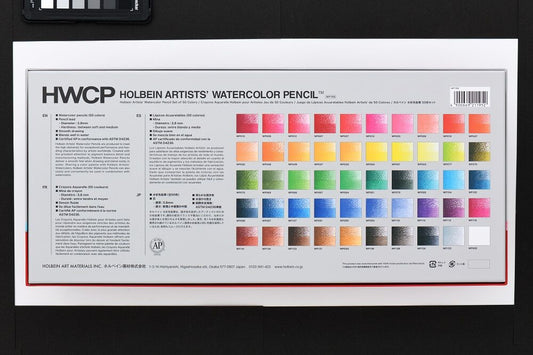 Holbein Watercolour Pencil Set 50