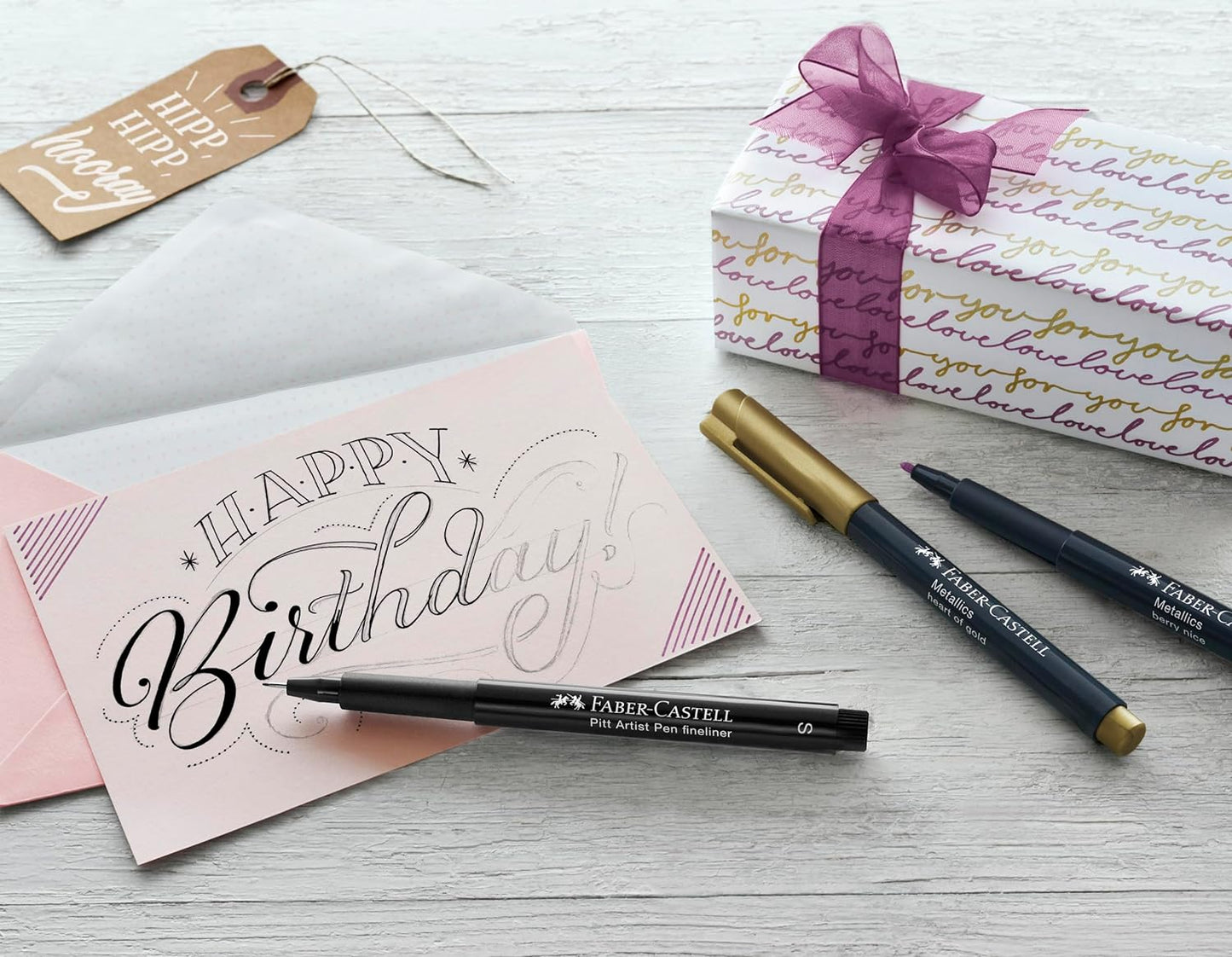 Faber Hand Lettering Gift Set 12 Pieces