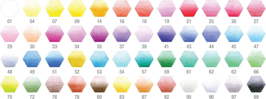 Faber Classic Colour Pencils Box 48 assorted (includes gold, silver + sharpener)
