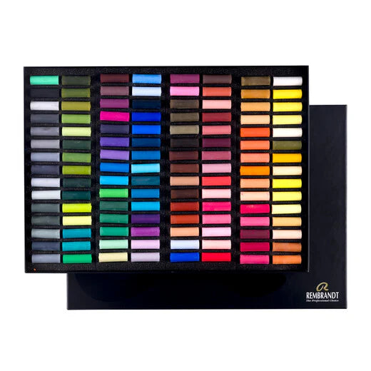 Rembrandt Soft Pastels Set 150 Half Length Assorted