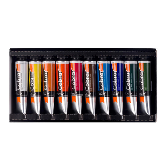 Cobra Landscape Oil Paint Set 10 x 40ml Tubes