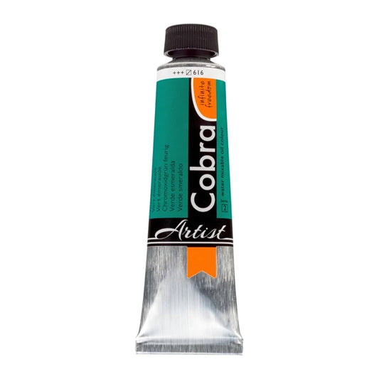 Cobra Water Mixable Oil 40ml 616 Viridian