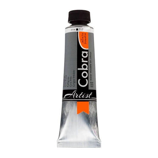 Cobra Water Mixable Oil 40ml 717 Cold Grey