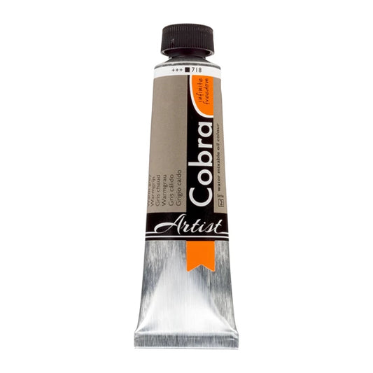 Cobra Water Mixable Oil 40ml 718 Warm Grey