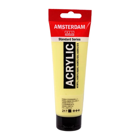 Amsterdam Acrylic 120ml 217 Permanent Yellow Light