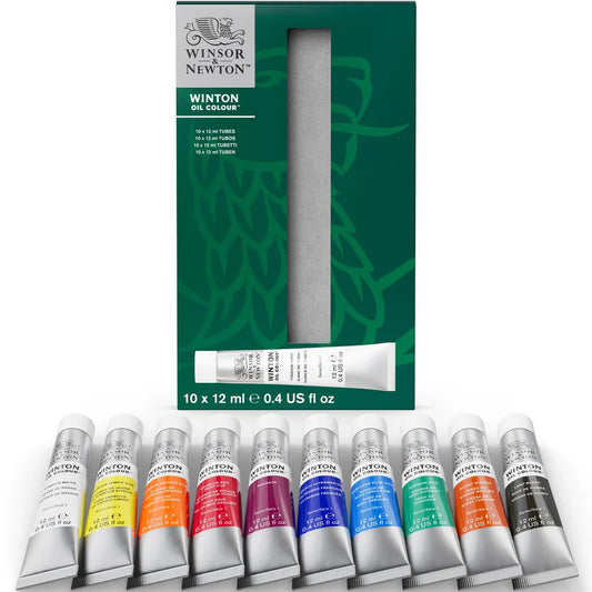 W & N Winton Oil Set 10 x 12ml