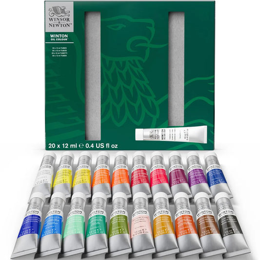 W & N Winton Oil Set 20 x 12ml