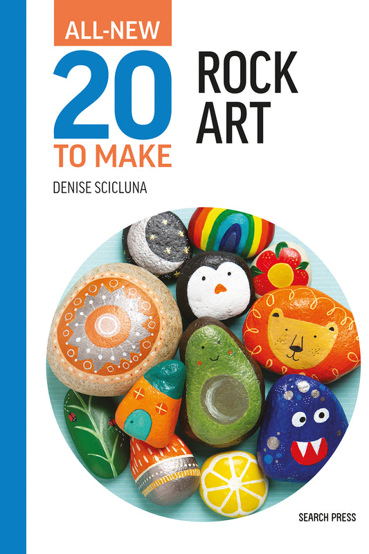 All New Twenty to Make: Rock Art Book By Denise Scicluna