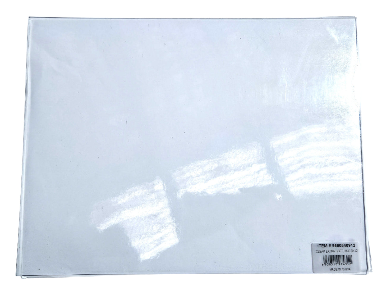 Clear Extra Soft Lino 9 x 12''