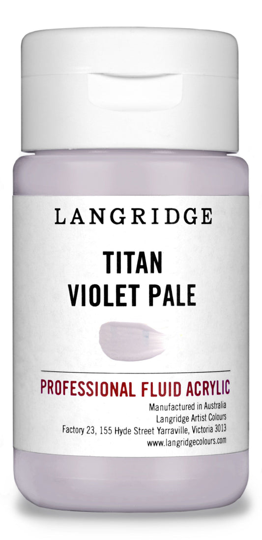 Langridge Fluid Acrylic 125ml Series 1 Titan Violet Pale