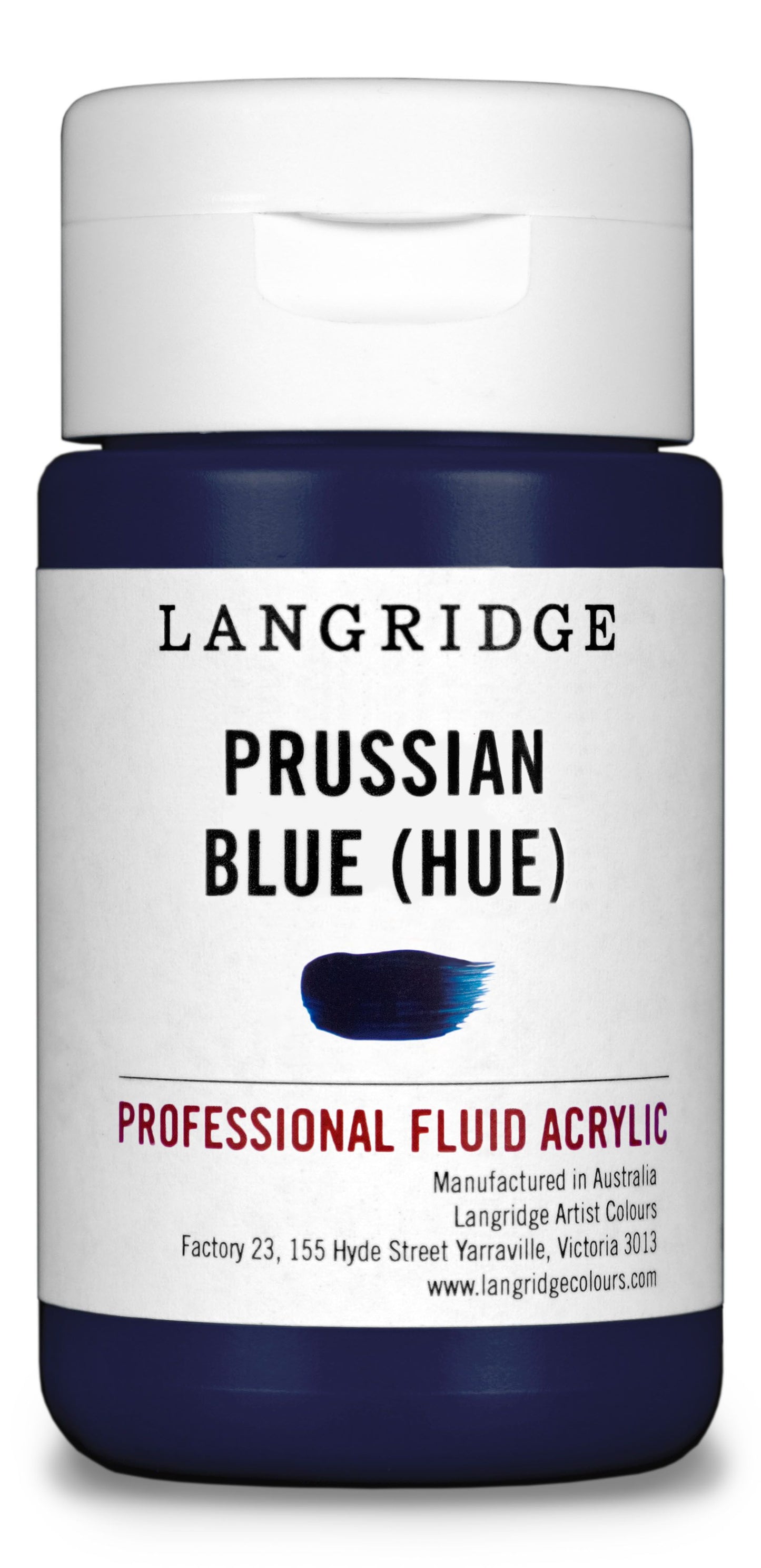 Langridge Fluid Acrylic 125ml Series 3 Prussian Blue (Hue)