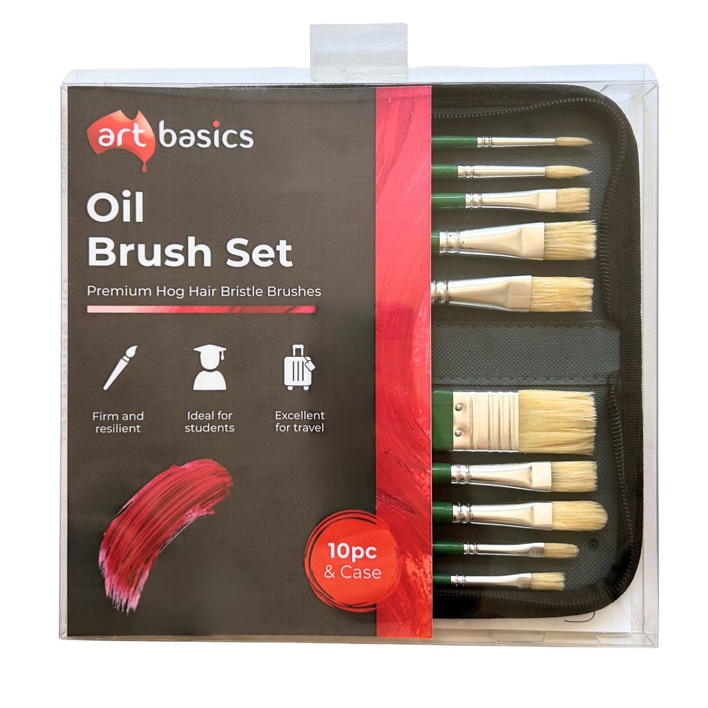 Art Basics Oil Brush Set 10