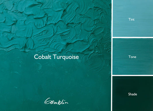 Gamblin Artist Oil 37ml Series 4 Cobalt Turquoise