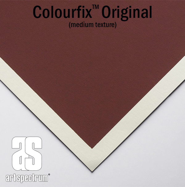 Art Spectrum Colourfix Original 23 x 30cm Pkt 10 Burgundy