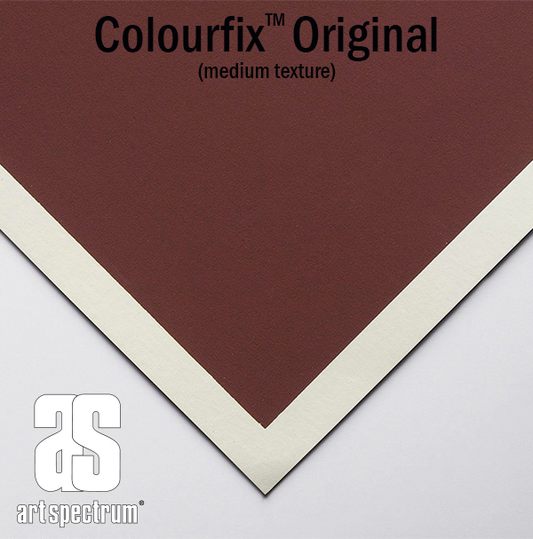 Art Spectrum Colourfix Original 23 x 30cm Pkt 10 Burgundy