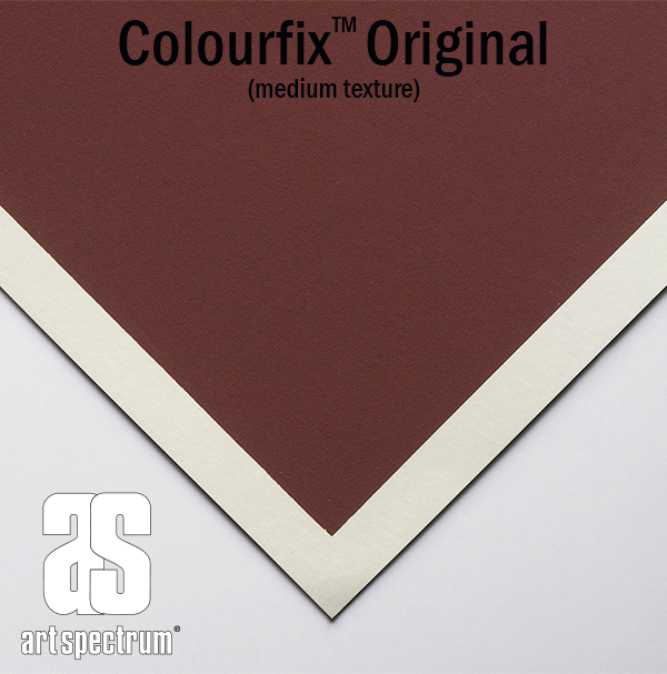 Art Spectrum Colourfix Original 50 x 70cm Pkt 10 Burgundy