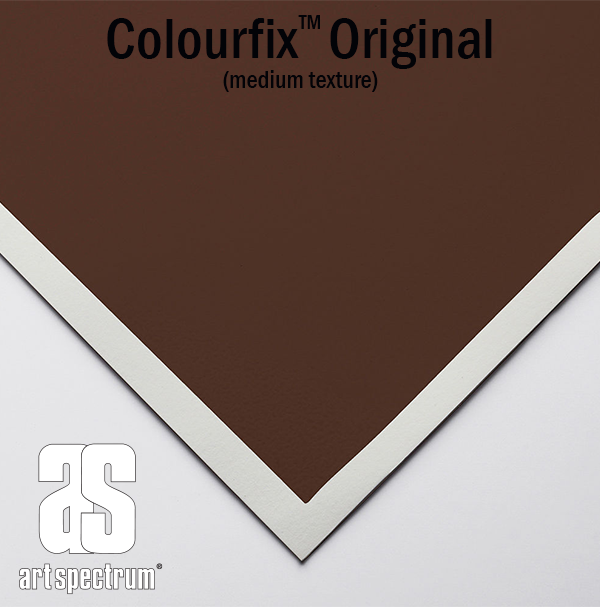 Art Spectrum Colourfix Original 23 x 30cm Pkt 10 Burnt Umber