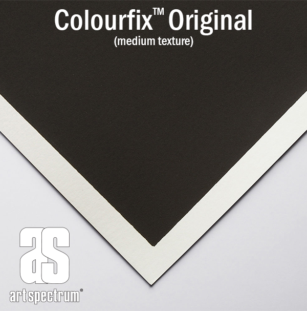 Art Spectrum Colourfix Original 50 x 70cm Pkt 10 Deep Black