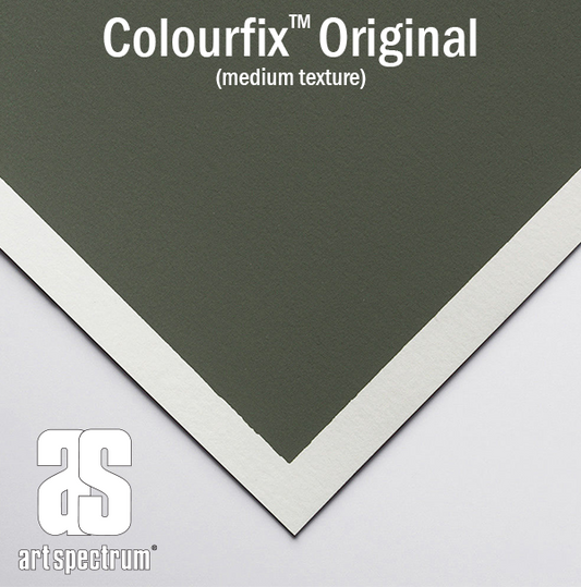 Art Spectrum Colourfix Original 23 x 30cm Pkt 10 Leaf Green Dark