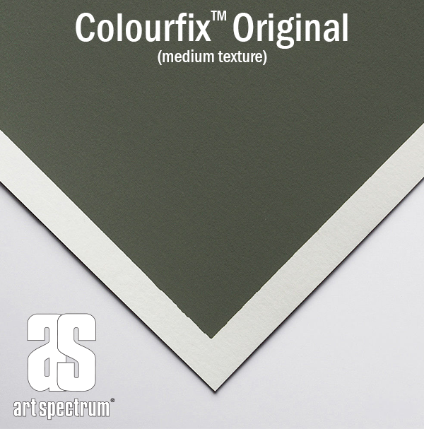 Art Spectrum Colourfix Original 50 x 70cm Pkt 10 Leaf Green Dark