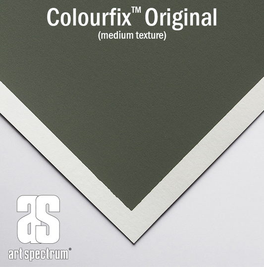 Art Spectrum Colourfix Original 50 x 70cm Pkt 10 Leaf Green Dark