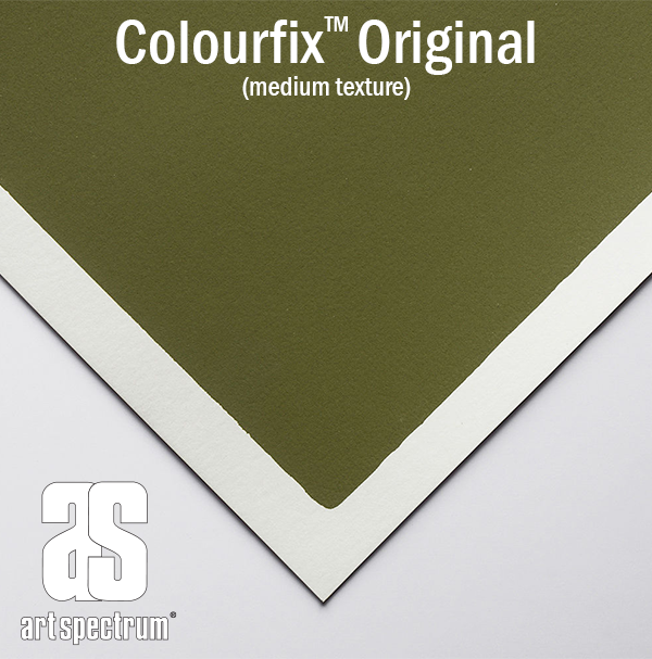 Art Spectrum Colourfix Original 23 x 30cm Pkt 10 Olive Green