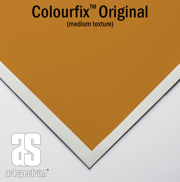 Colourfix Original Pastel Paper 50 x 70cm 300gsm Pkt 10 Raw Sienna ...