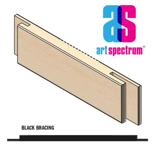 PQH Single Brace Black 24"