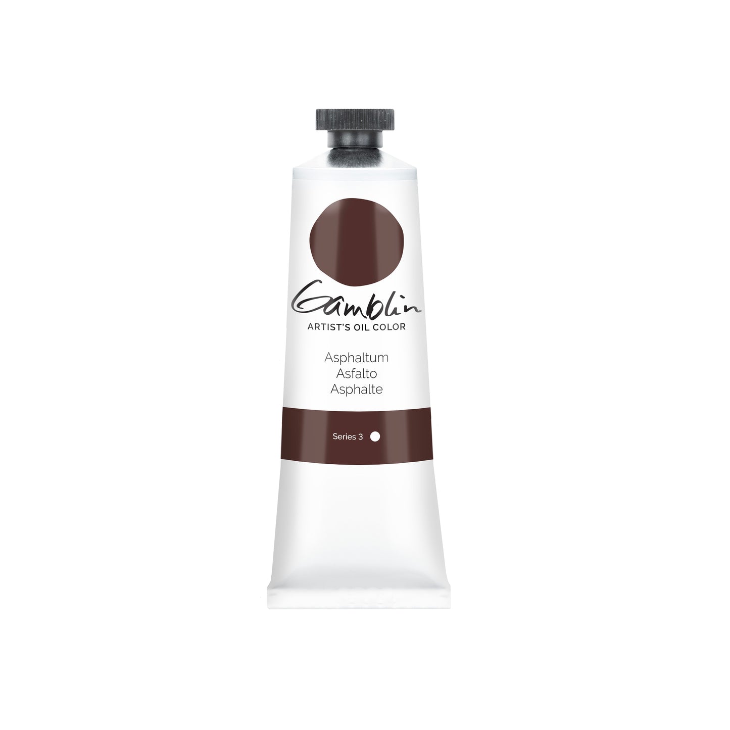 Gamblin Artist Oil 37ml Series 3 Asphaltum