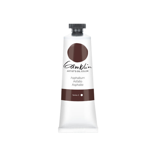 Gamblin Artist Oil 37ml Series 3 Asphaltum