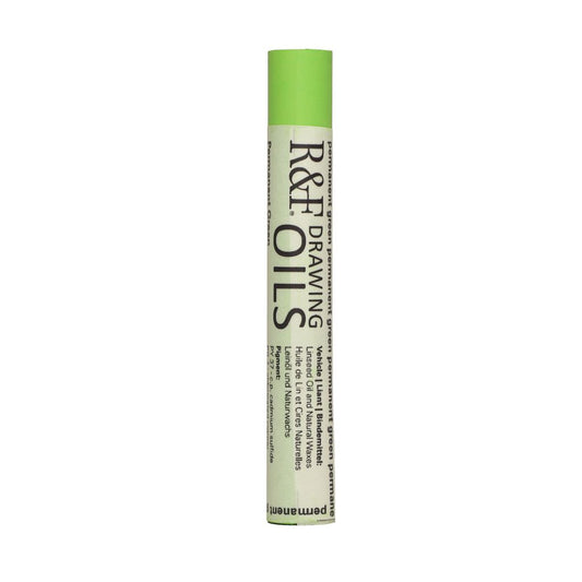 R&F Drawing Oils 12ml Permanent Green