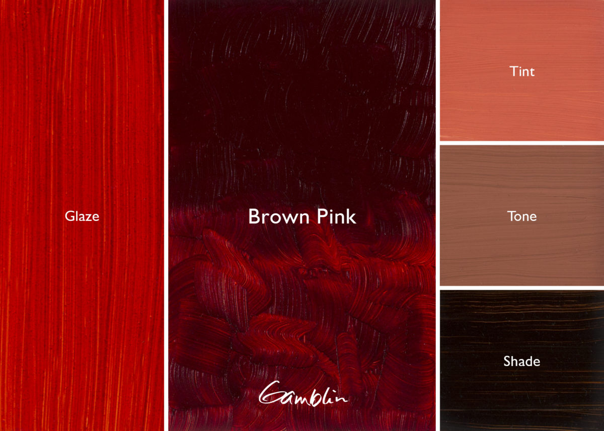 Gamblin Artist Oil Mineral 150ml Series 2 Brown Pink